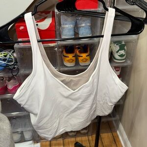 Lululemon align tank white size 14